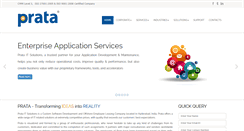 Desktop Screenshot of pratasolutions.com