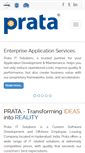 Mobile Screenshot of pratasolutions.com
